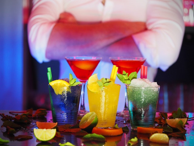 préparation cocktail